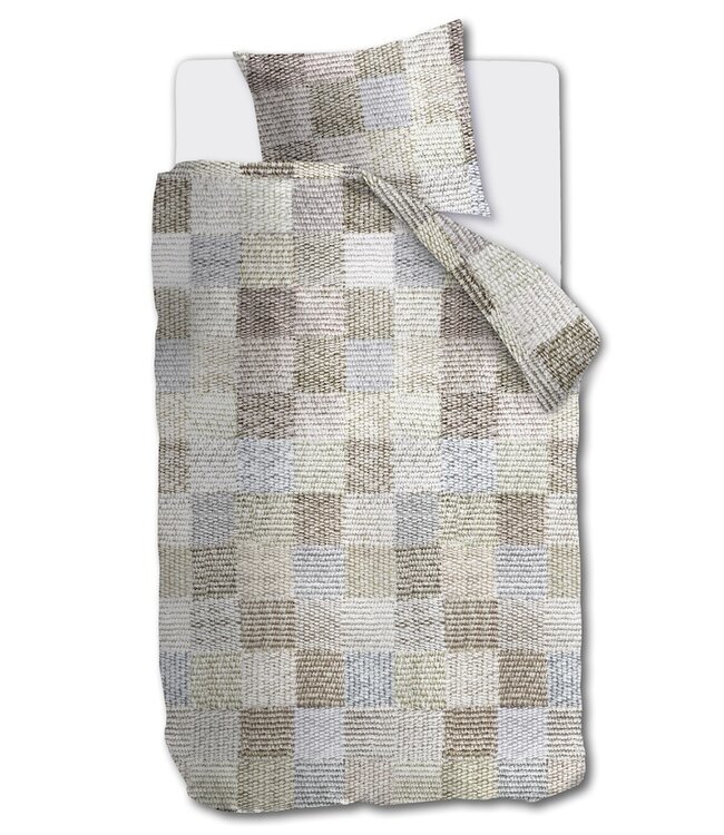Ariadne at Home Patches Naturel dekbedovertrek