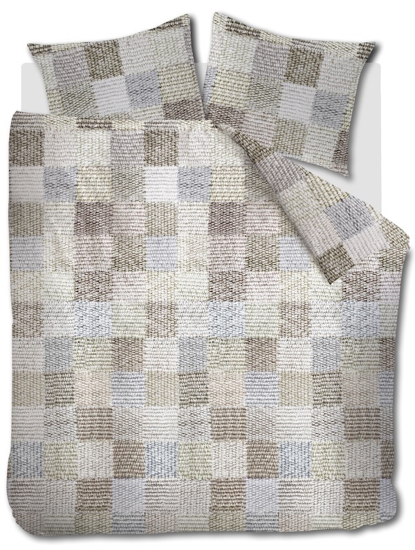 Ariadne at Home Patches Naturel dekbedovertrek