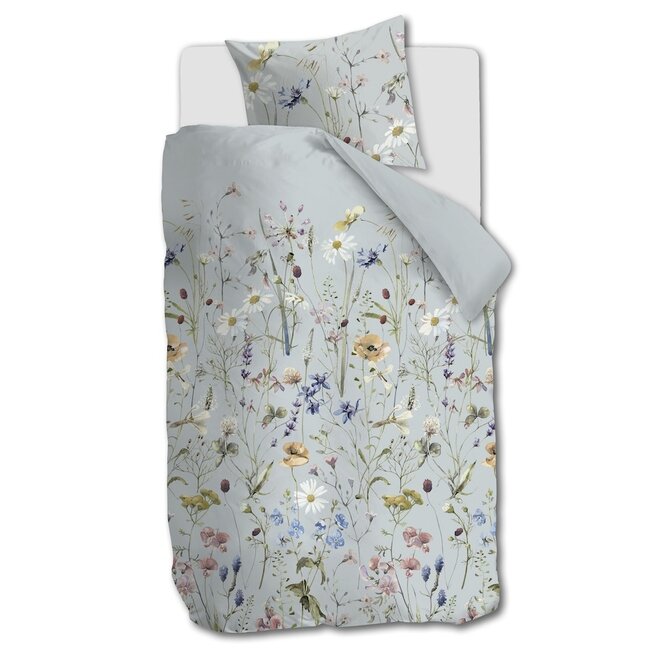 Ariadne at Home Bloom Blauw dekbedovertrek