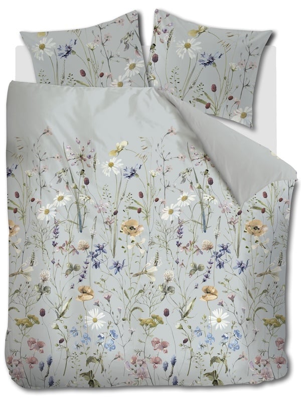 Ariadne at Home Bloom Blauw dekbedovertrek
