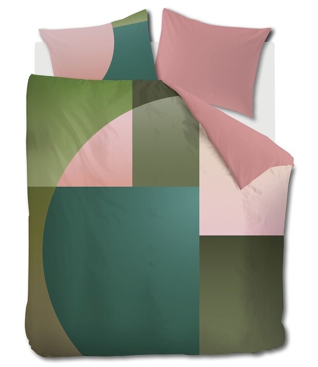 Beddinghouse Dutch Design Abbey Road Groen dekbedovertrek