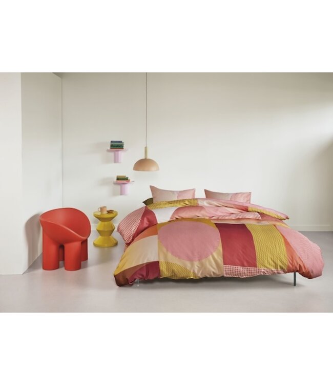 Beddinghouse Dutch Design Sunset Boulevard Koraal dekbedovertrek