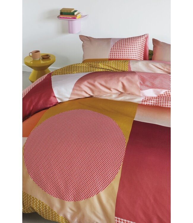 Beddinghouse Dutch Design Sunset Boulevard Koraal dekbedovertrek