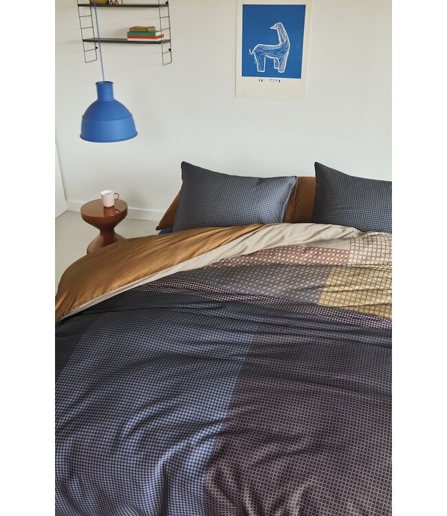 Beddinghouse Dutch Design Oxford Street Blauw dekbedovertrek