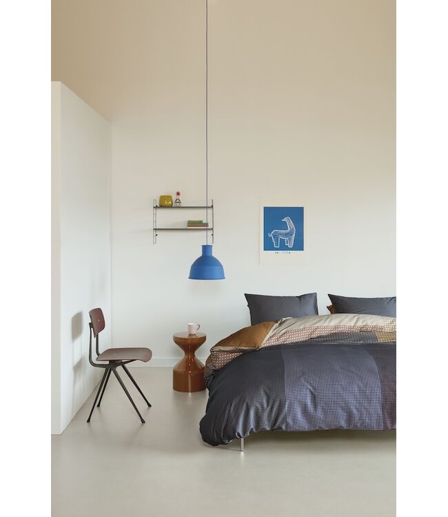 Beddinghouse Dutch Design Oxford Street Blauw dekbedovertrek