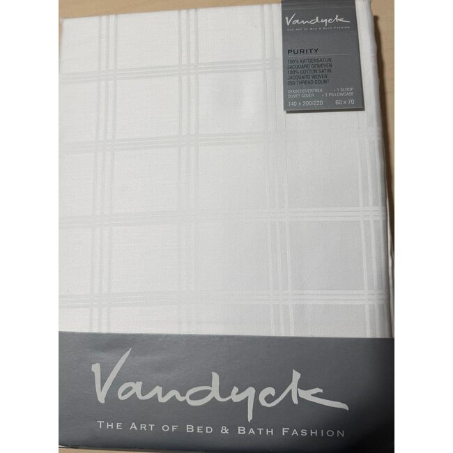 Vandyck Purity 62 white 140x200/220