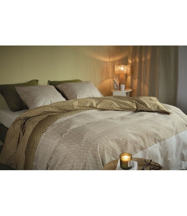 Beddinghouse Sanna Goud dekbedovertrek