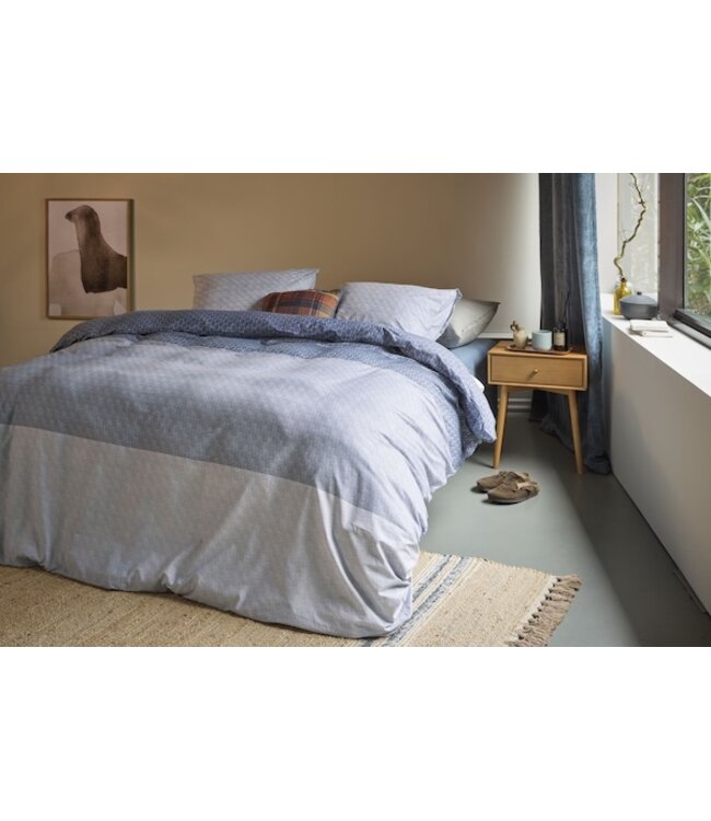 Beddinghouse Sanna Blauw dekbedovertrek