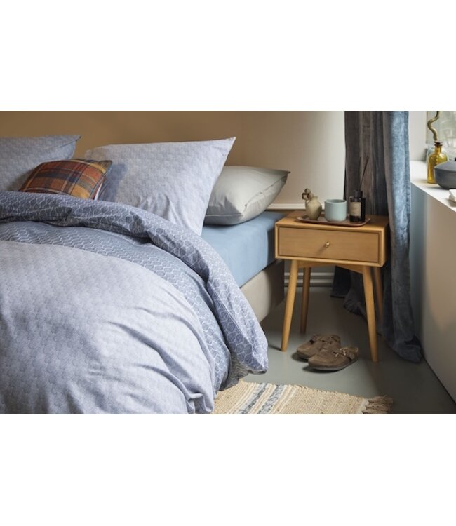 Beddinghouse Sanna Blauw dekbedovertrek