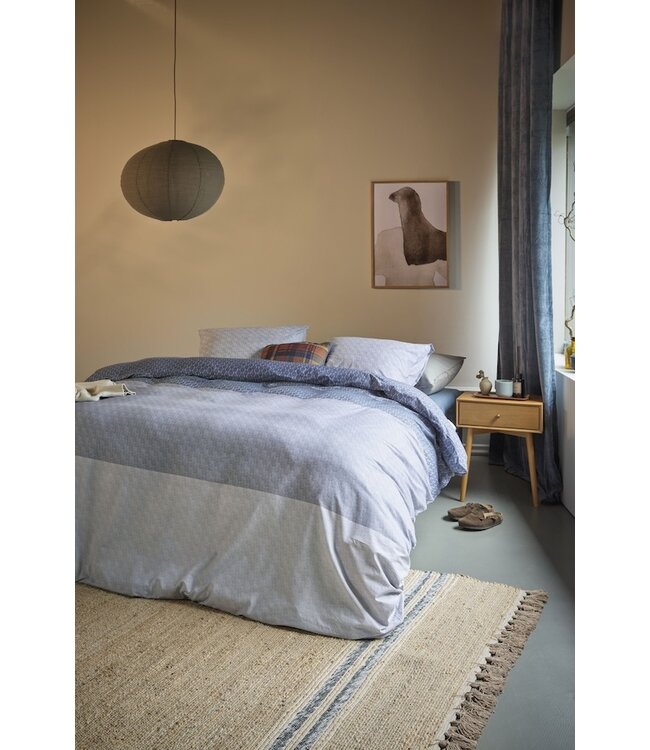 Beddinghouse Sanna Blauw dekbedovertrek