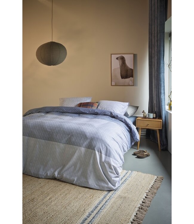 Beddinghouse Sanna Blauw dekbedovertrek