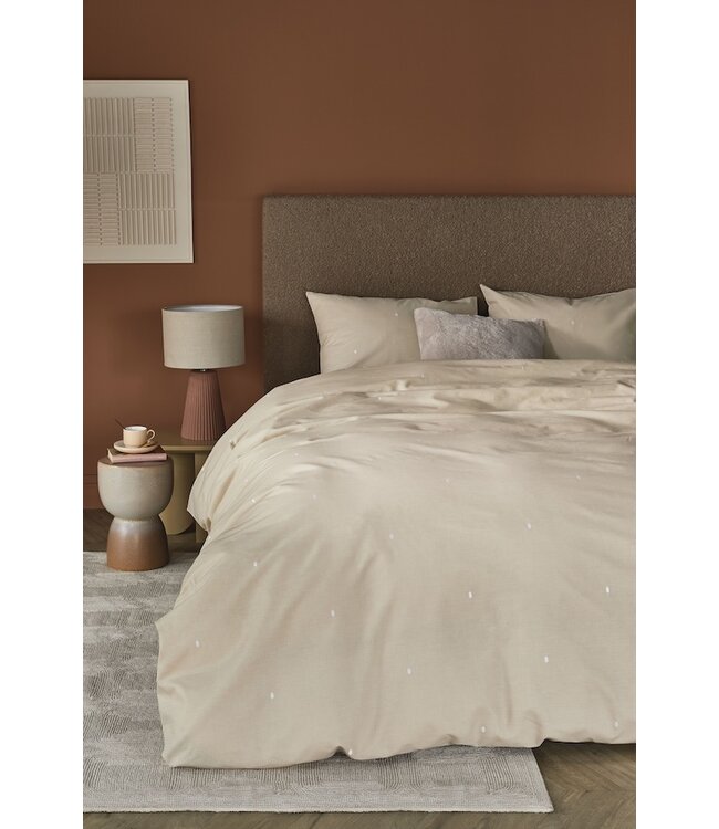 Beddinghouse Monsoon Zand dekbedovertrek