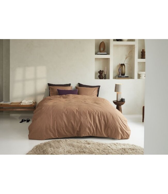 Beddinghouse Monsoon Licht terra dekbedovertrek