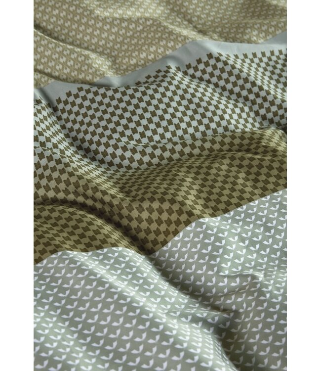 Beddinghouse Marthe Groen dekbedovertrek