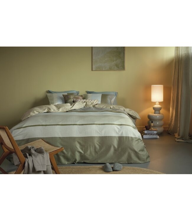 Beddinghouse Marthe Groen dekbedovertrek