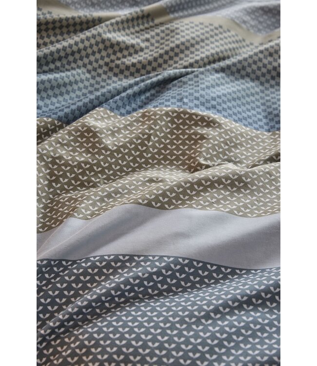 Beddinghouse Marthe Blauw dekbedovertrek