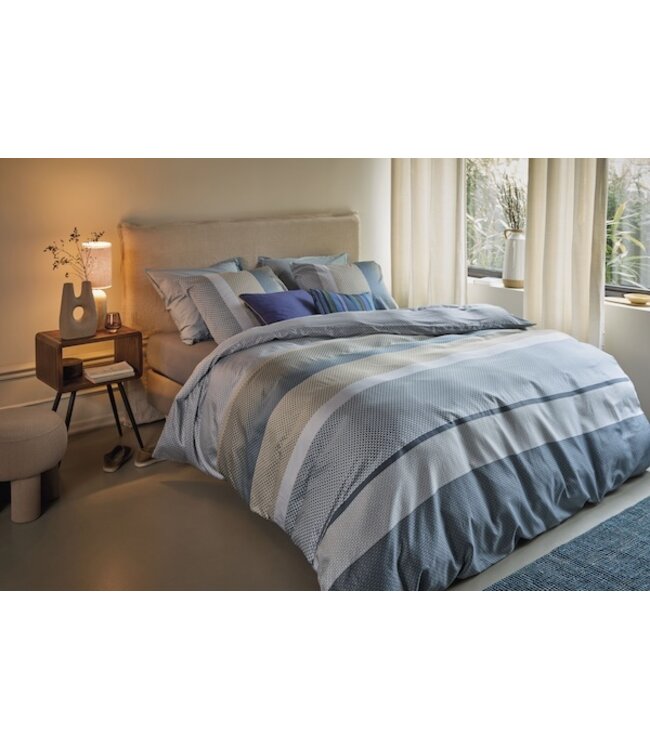 Beddinghouse Marthe Blauw dekbedovertrek