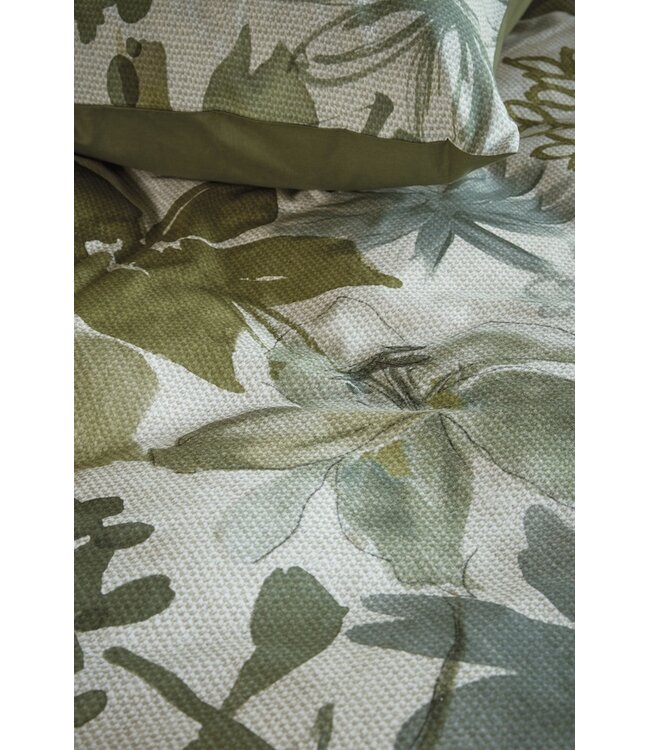 Beddinghouse Lilian Groen dekbedovertrek