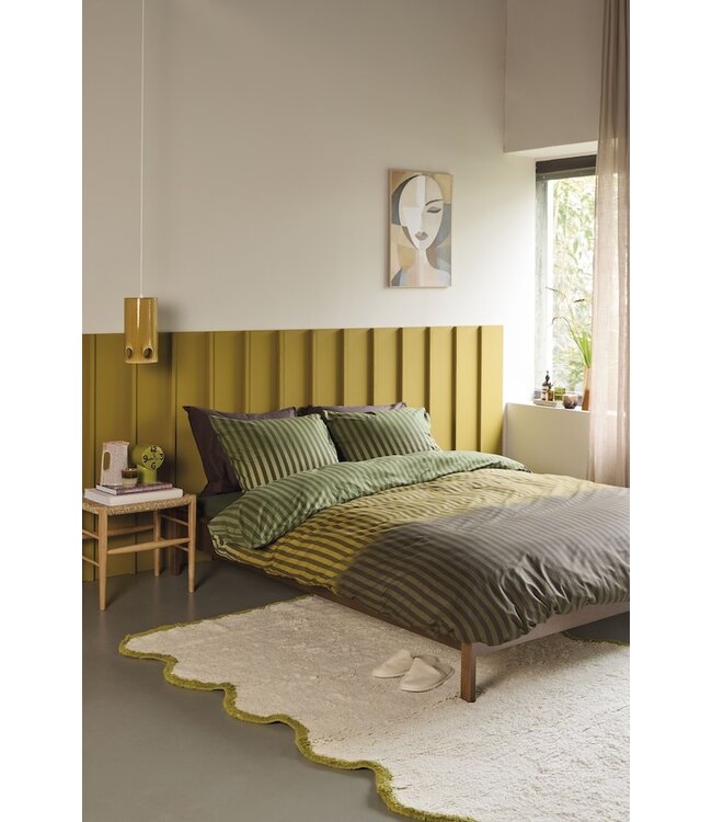 Beddinghouse Jonah Groen dekbedovertrek