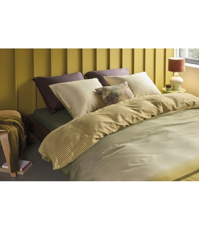 Beddinghouse Jenn Groen dekbedovertrek