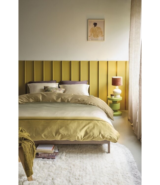 Beddinghouse Jenn Groen dekbedovertrek