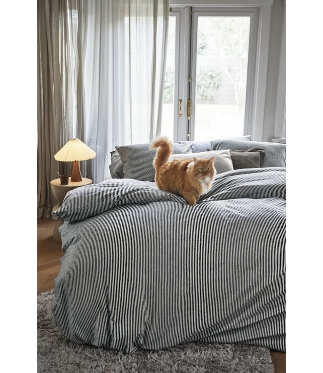 Beddinghouse Ivan Zwart dekbedovertrek