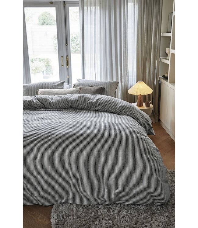 Beddinghouse Ivan Zwart dekbedovertrek