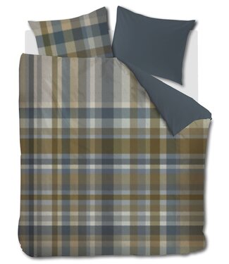 Beddinghouse Beddinghouse Glynn Blauw dekbedovertrek