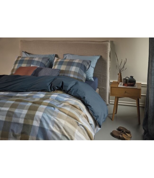 Beddinghouse Glynn Blauw dekbedovertrek
