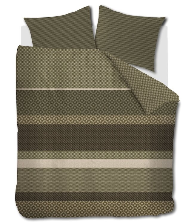 Beddinghouse Fera Groen dekbedovertrek