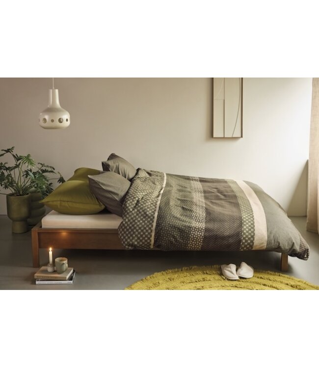 Beddinghouse Fera Groen dekbedovertrek