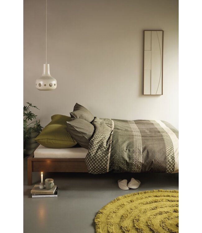 Beddinghouse Fera Groen dekbedovertrek