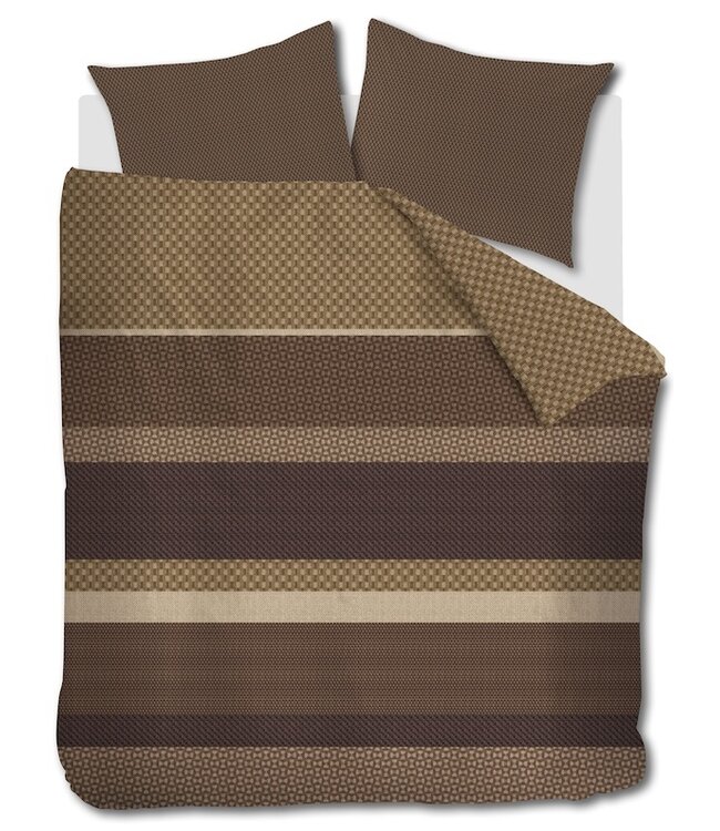Beddinghouse Fera Bruin dekbedovertrek