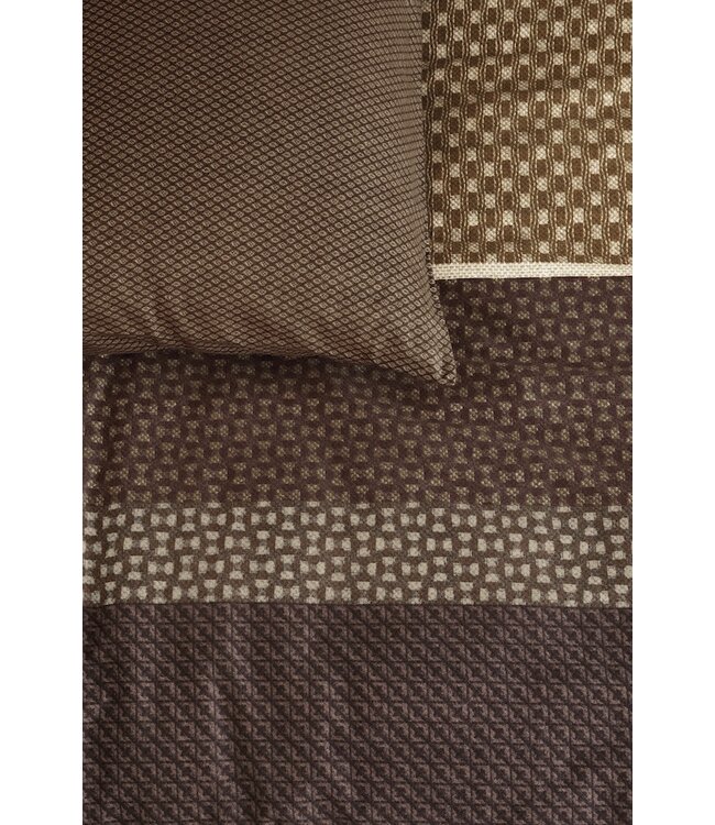 Beddinghouse Fera Bruin dekbedovertrek