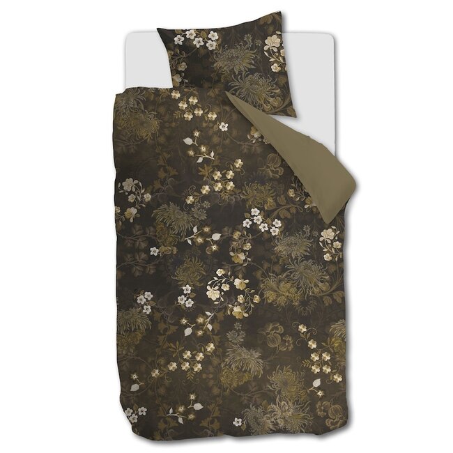 Beddinghouse Darcy Olive Green dekbedovertrek
