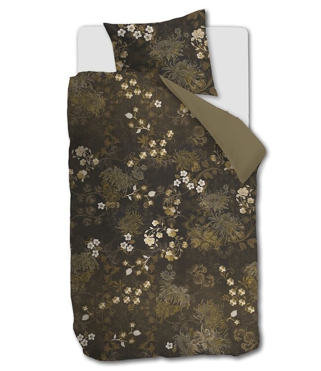 Beddinghouse Darcy Olive Green dekbedovertrek