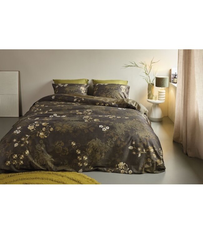 Beddinghouse Darcy Olive Green dekbedovertrek