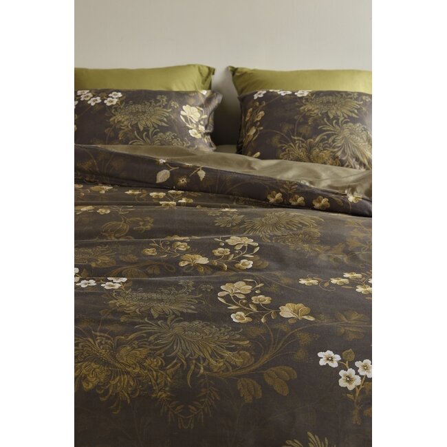 Beddinghouse Darcy Olive Green dekbedovertrek