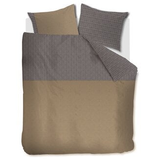 Beddinghouse Beddinghouse Anani Taupe dekbedovertrek