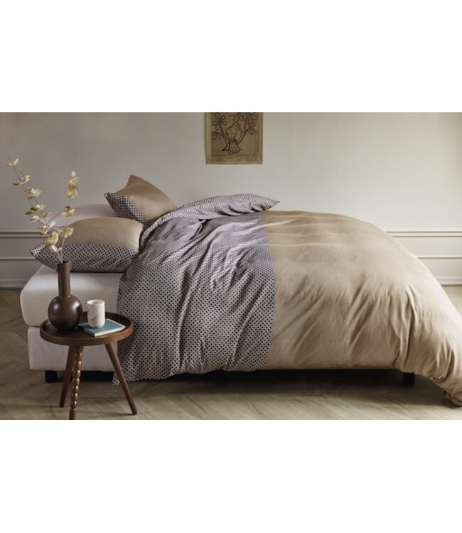 Beddinghouse Anani Taupe dekbedovertrek