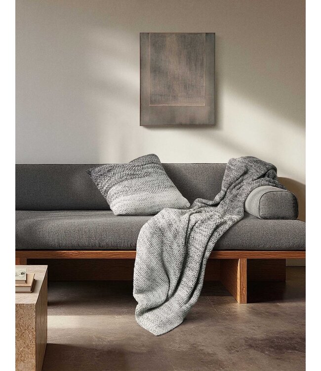 Marc O'Polo Nordic knit Melange Anthracite Plaid