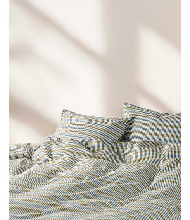 Marc O'Polo Olle Denim blue Kussensloop