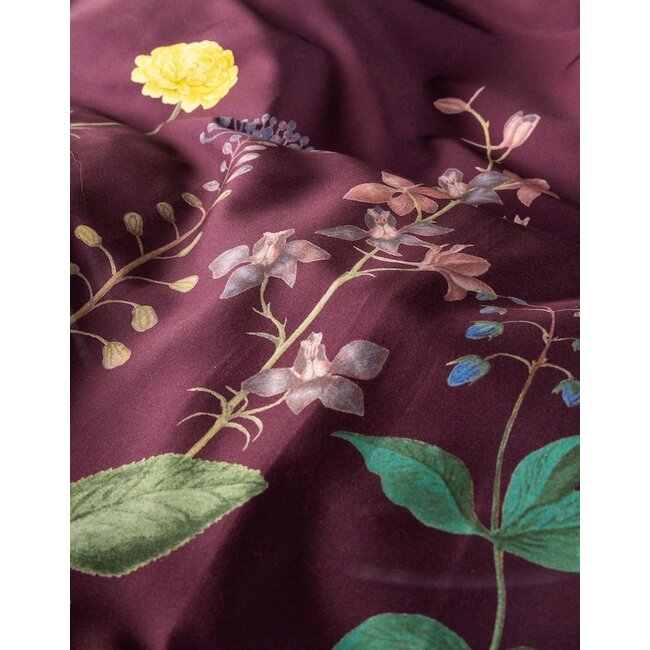 Essenza Augustina Mauve wine Kussensloop