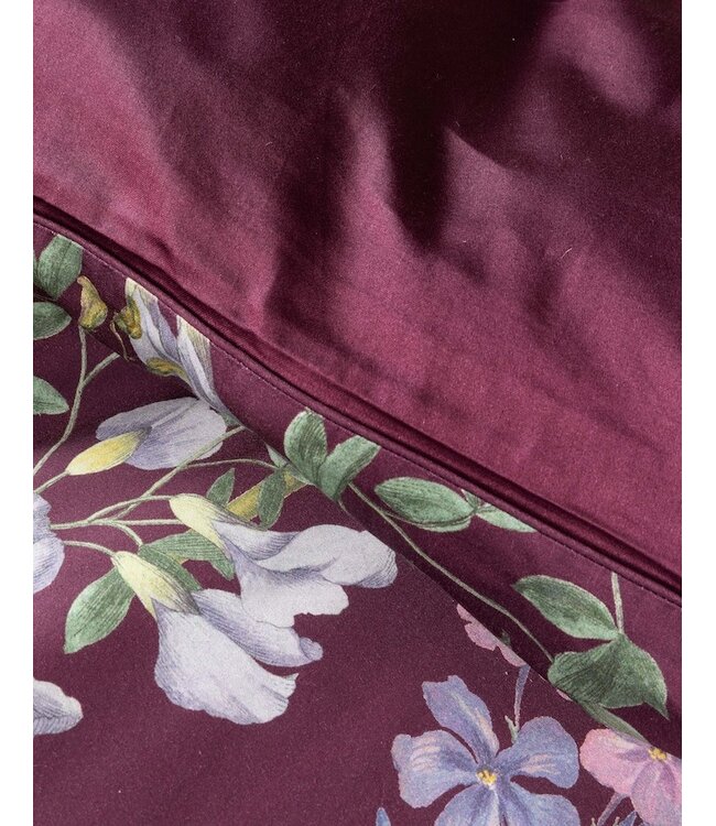 Essenza Augustina Mauve wine Kussensloop