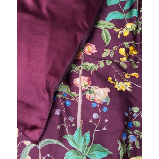 Essenza Augustina Mauve wine Kussensloop