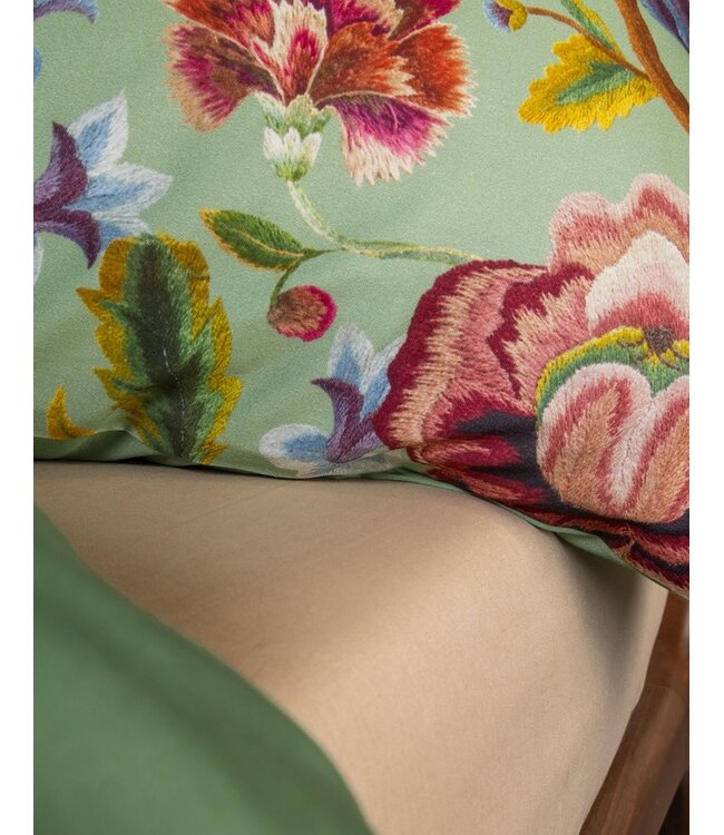 Essenza Rosanella Basil green Kussensloop