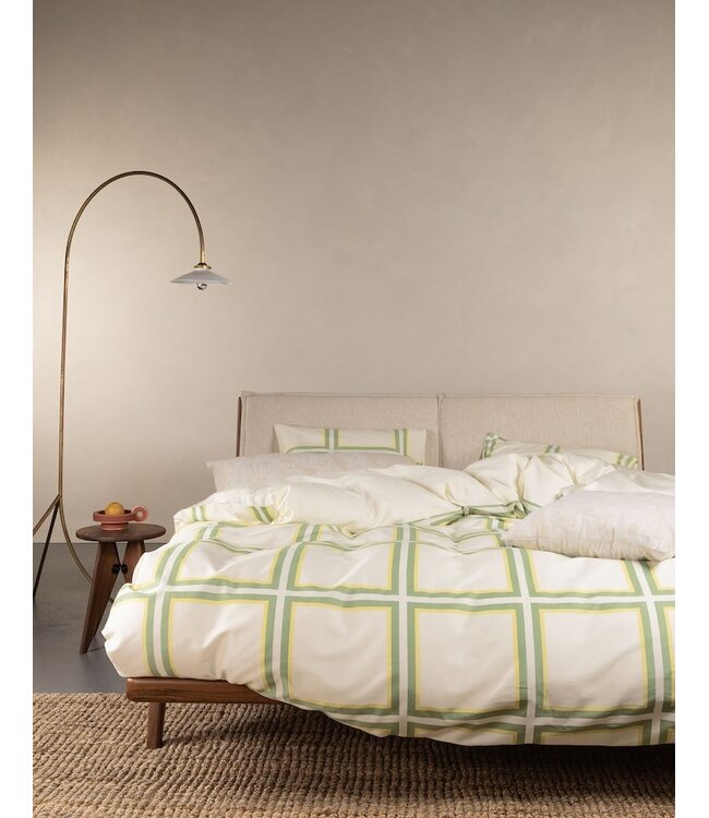 Essenza Luca Basil green Kussensloop