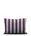 Essenza Minte Stripe Mauve wine - Ice blue Kussensloop