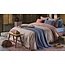 Pip Studio Bonsoir Stripe Throw Blauw plaid