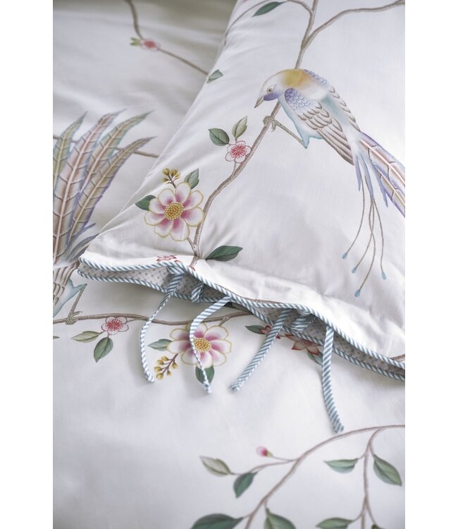 Pip Studio Bamboo Blossom Wit sierkussen